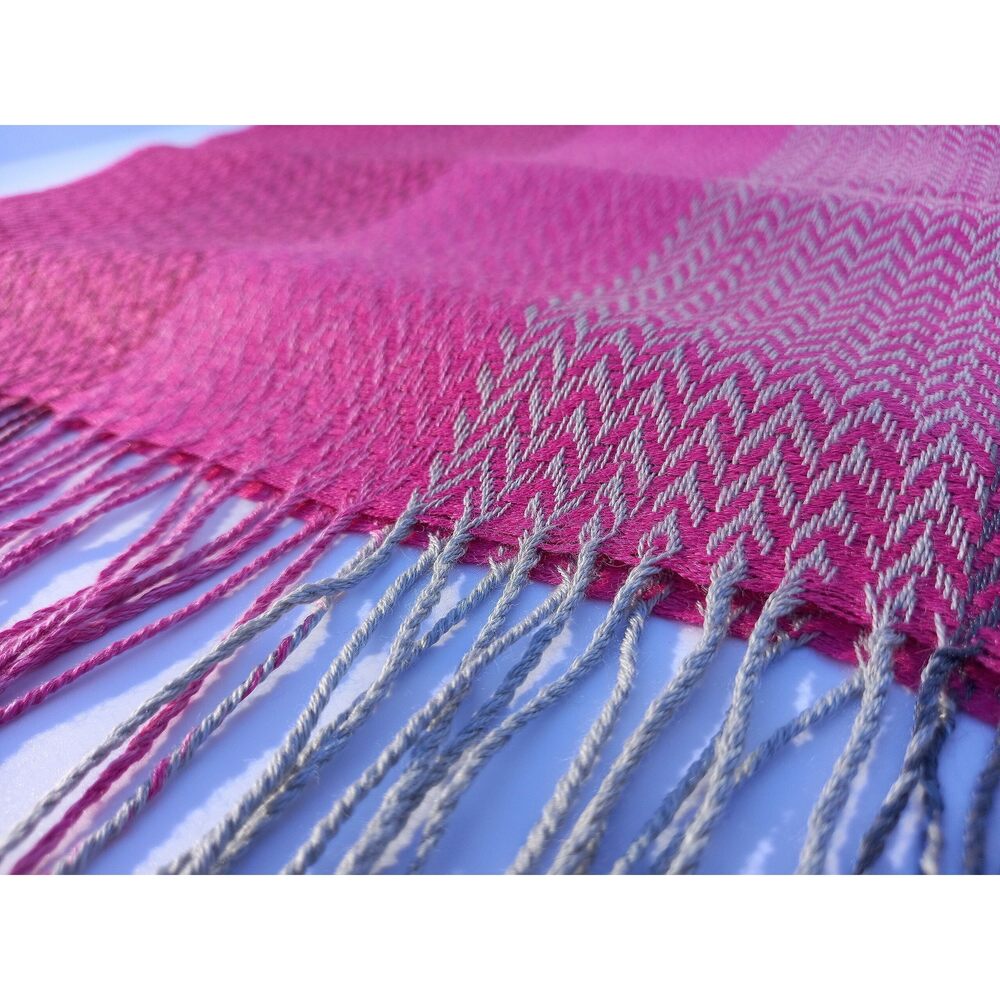 4488 Baby Alpaca Scarf For Women. Beautiful Fashion Accessory - Picture 3 of 8